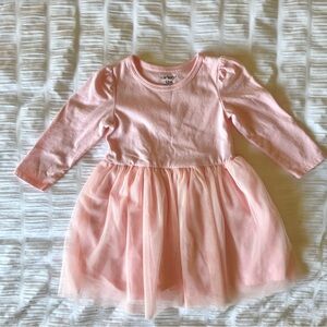 Pink Dress with Full Skirt